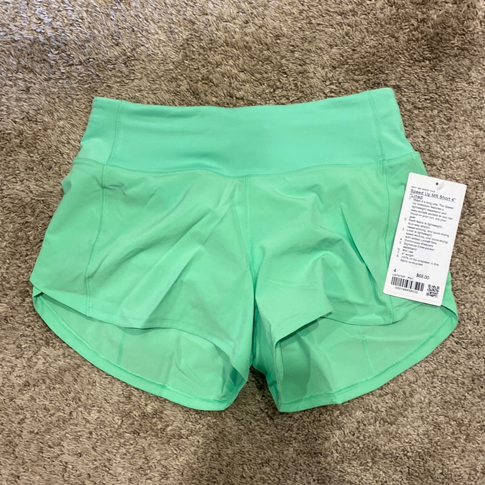 Lululemon speed up shorts